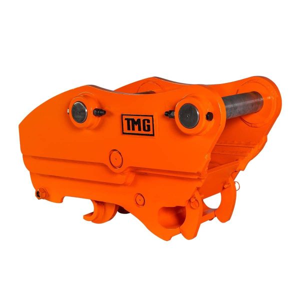 TMG Industrial Quick Coupler for Excavator, 1-¾” Pin Diameter, 8-½”-10-½” Pin Spread, Built-In Lifting Point (3300 Lb Rating), TMG-EQC44 For Discount