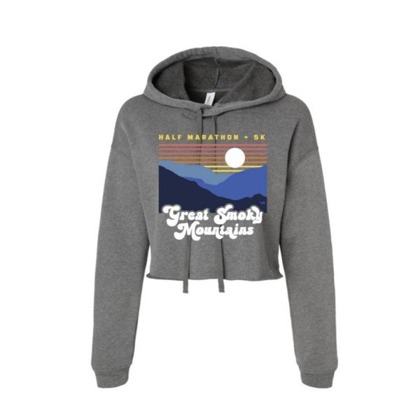 Smoky Sunset Cropped Sweatshirt Supply