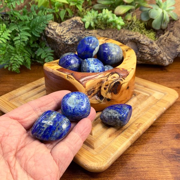 Lapis Lazuli Tumbled Stone Online Hot Sale - Image 4