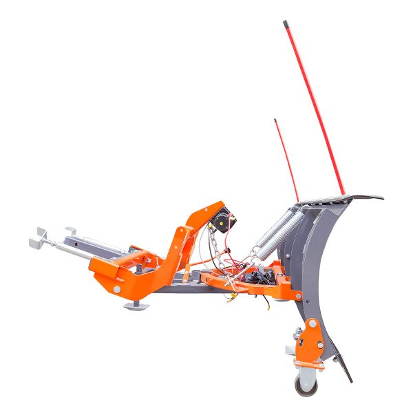 TMG Industrial 72” Truck SUV Front Mount Snow Plow Pusher, Left and Right Angle, 2” Mount Receiver, Wireless Winch Control, TMG-TSP72 on Sale - Image 5