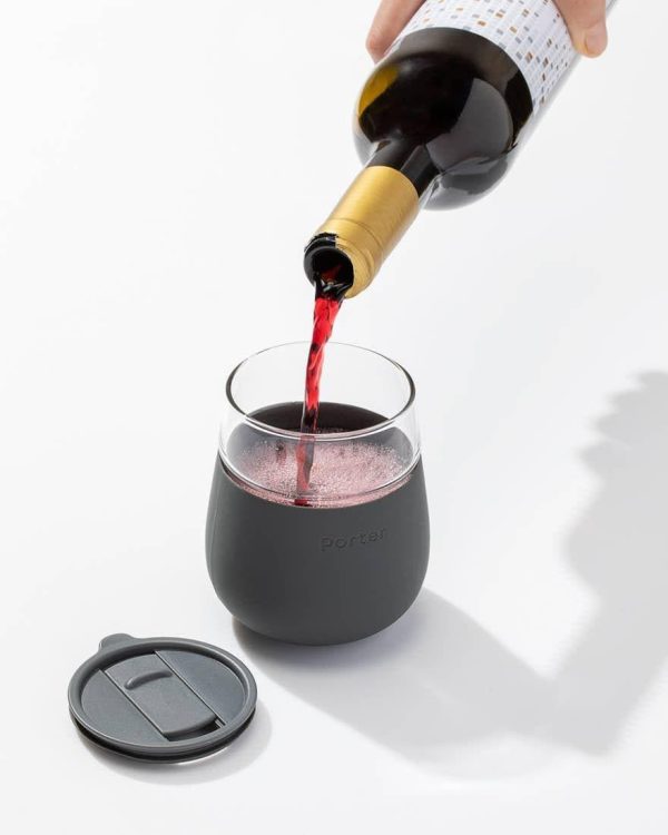Porter Glass Cup - Charcoal Cheap - Image 2