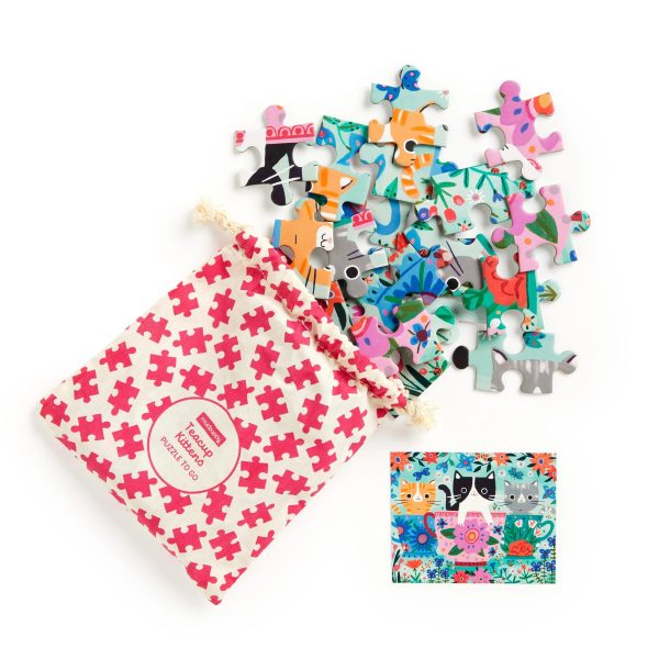 Teacup Kittens 36 Piece Puzzle to Go Supply - Image 2