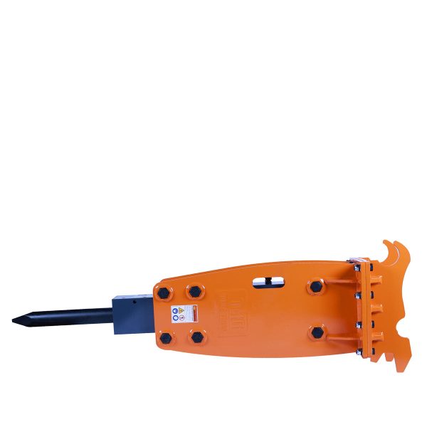 TMG Industrial 6-9 Ton Excavator Backhoe Hydraulic Breaker, Quick Change (Q C) Lugging, 3” Moil Point Chisel, 785 J Impact Energy, TMG-HB90Q Sale - Image 2