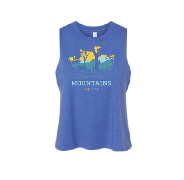 Great Smoky Mountains Peek-a-Boo Trees Cropped Tank For Cheap