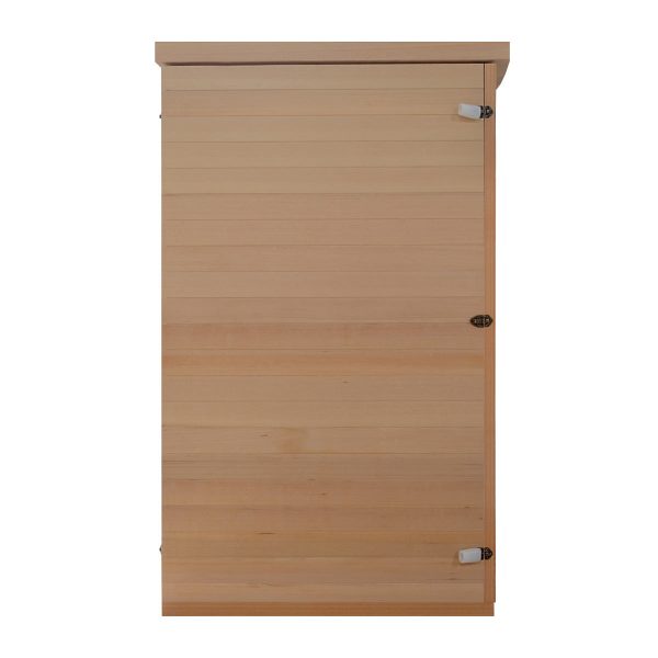 TMG LIVING 3 Person Indoor FAR Infrared Sauna Room, Natural Canadian Hemlock, Bluetooth Speakers, Tempered Glass Door, TMG-LSN30 For Sale - Image 5