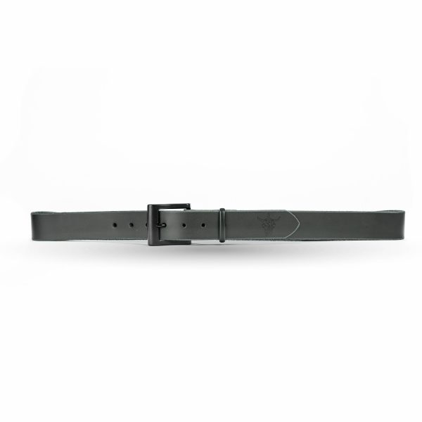 MKC LEATHER BELT - BLACK Online - Image 5