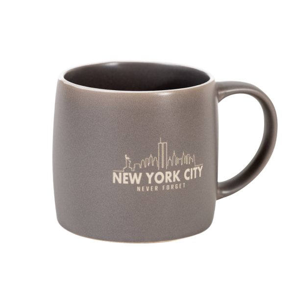 New York City Etched Skyline Mug Hot on Sale