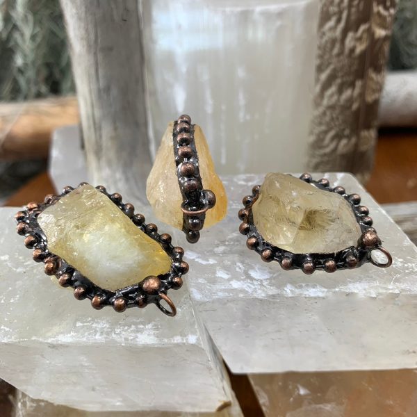 Citrine Soldered Pendant Sale - Image 3