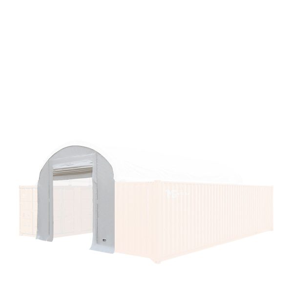 TMG Industrial Front End Wall Kit, Compatible with TMG-DT2041CV container shelters installed with the standard height containers (8’6”), TMG-DT20FW8V on Sale - Image 4