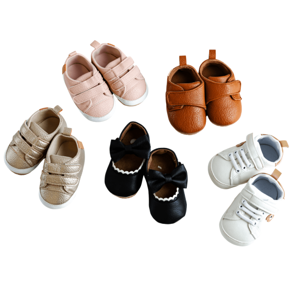 Baby Moccasin Shoes -  Vegan Leather - Unisex Online - Image 2