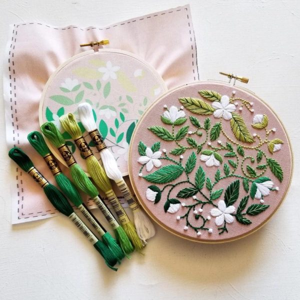 Blissful Blooms Beginner Embroidery Kit Online