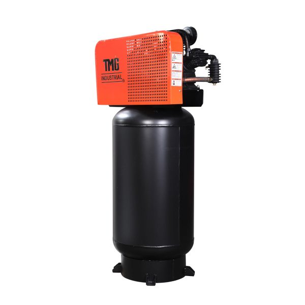 TMG Industrial 80 Gallon 7.5 HP Stationary Electric Air Compressor, 6 Min Fill Time, 230V Induction Motor, Vertical Tank, TMG-ACE85 Supply - Image 5