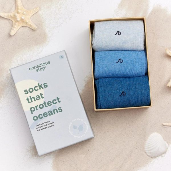 Socks That Protect Oceans Gift Set - Unisex For Discount - Image 2