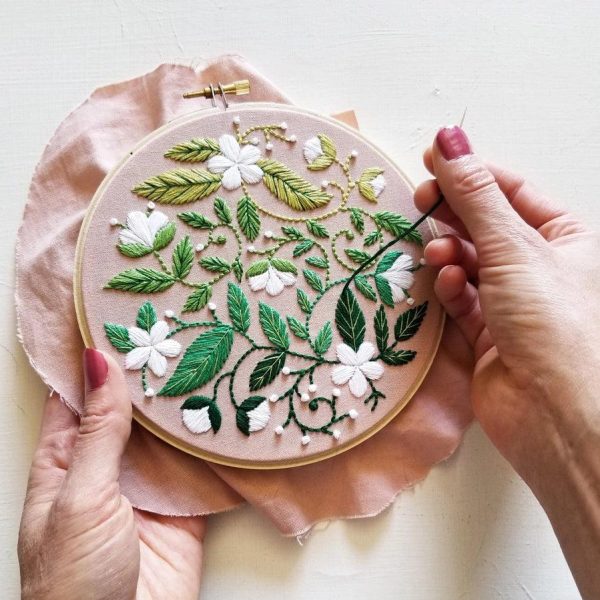 Blissful Blooms Beginner Embroidery Kit Online - Image 2