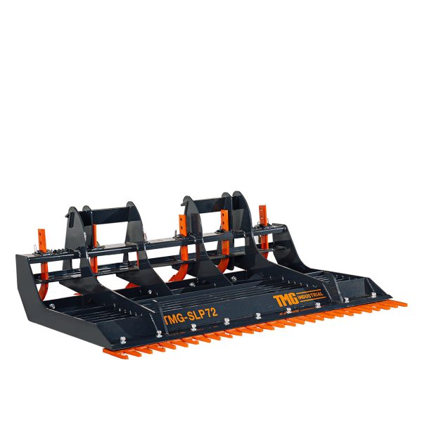 TMG Industrial 72” Skid Steer Land Plane, 6 Adjustable Ripper Teeth, Reversible Planer Comb, Grading, Spreading & Leveling, TMG-SLP72 Online Hot Sale - Image 5