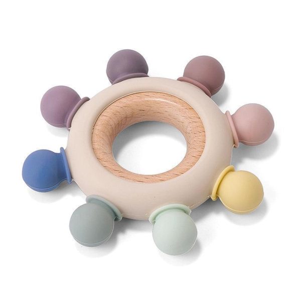 Silicone & Wood Teether Sale
