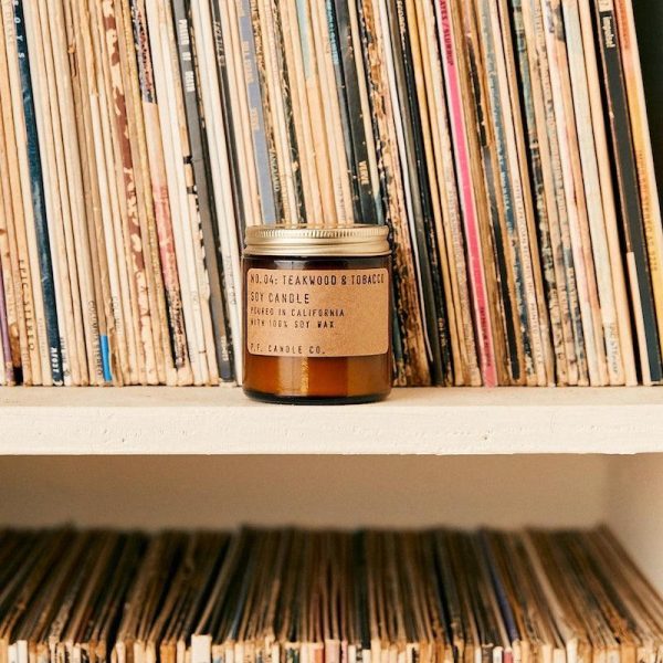 Teakwood & Tobacco Mini Travel Candle Supply - Image 2