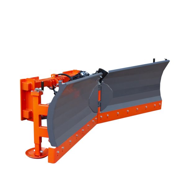 TMG Industrial 8-½’ U V Angle Blade Snowplow, Metal Edges, 6 Positions, Accumulator & Solenoid Valve, Quick-Change Lugging, 40-90 HP Tractors, TMG-SP08X Online Hot Sale - Image 2