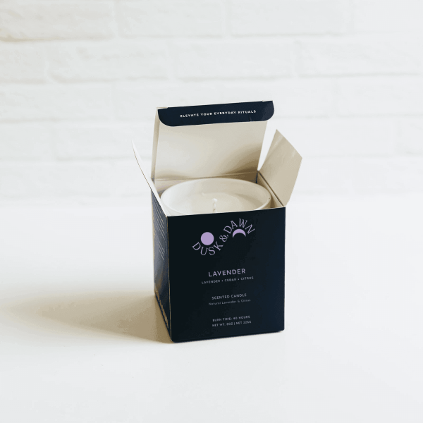 Lavender Deluxe Soy Candle Online Hot Sale - Image 3