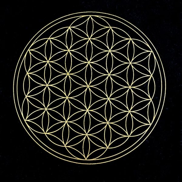 Velvet Flower Of Life Altar Cloth For Discount - Image 2