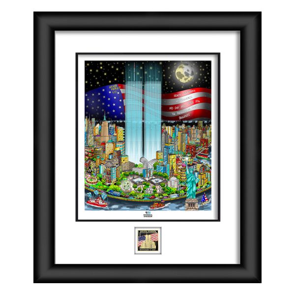 3D Deluxe Limited Edition Print - 24 1 2  x30  Black Frame in Color Online now