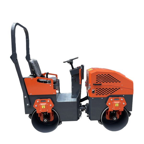 TMG Industrial 13.5 HP Ride-On Road Roller, 2 x 28” Wide & 21” Diameter Rollers, EPA Emissions Compliance TMG-MVR35 Online Hot Sale - Image 4