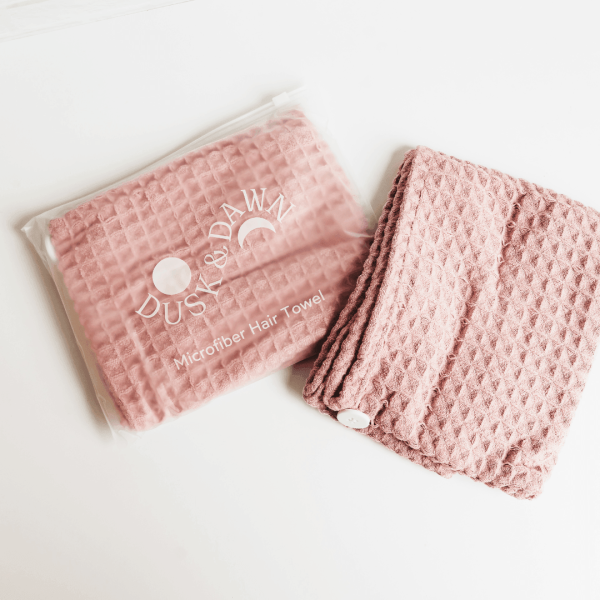 Wrap  N Dry Microfiber Hair Towel - Blush For Discount