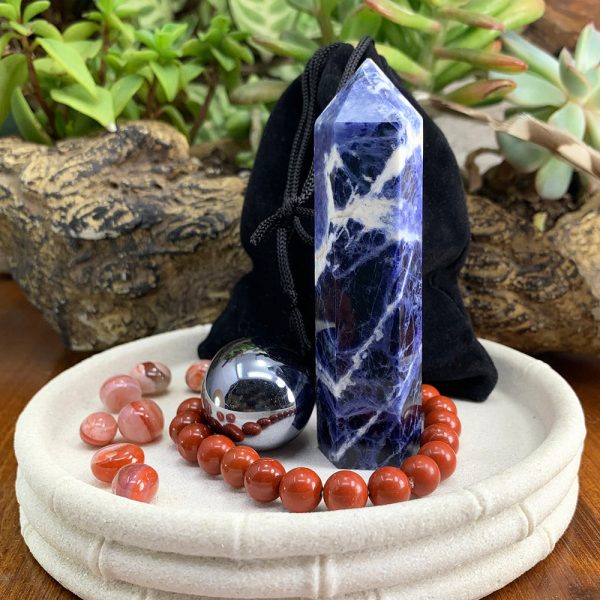 Mala Bracelet & Balancing Crystal Set 🙏 Sale - Image 3