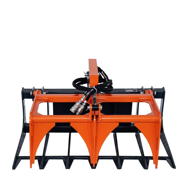 TMG Industrial 42” Mini Skid Steer Skeleton Grapple Attachment, Toro Style Mount, 24” Arm Opening, 2000 lb Weight Capacity, TMG-SG42 Hot on Sale - Image 3