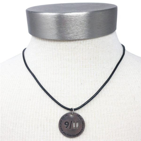 9 11 Memorial Token Necklace Hot on Sale - Image 2