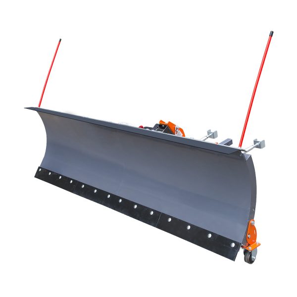 TMG Industrial 72” Truck SUV Front Mount Snow Plow Pusher, Left and Right Angle, 2” Mount Receiver, Wireless Winch Control, TMG-TSP72 on Sale