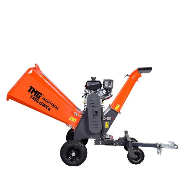 TMG Industrial 6  Wood Chipper Powered by Kohler 14 HP Command Pro Series, ATV Tow-Behind, 12   Reversible Blade, Dual Belt Drive, TMG-GWC6 For Discount - Image 3