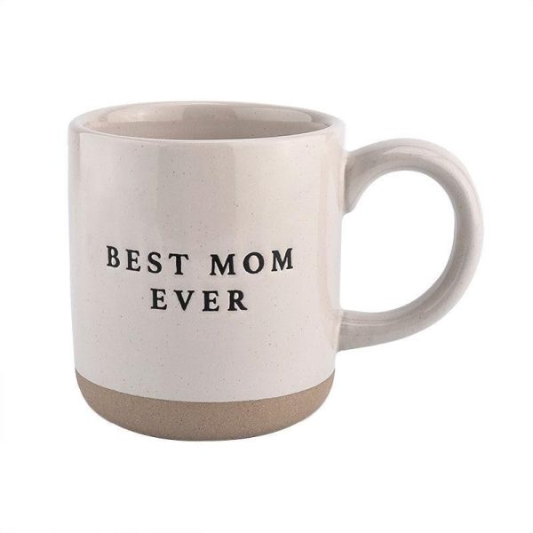 Best Mom Ever Stoneware Mug Online Sale